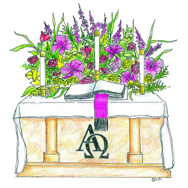 St. Joseph Catholic Church Altar Flowers South Lyon, MI